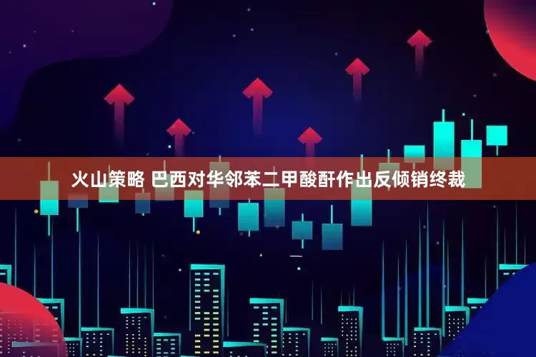 火山策略 巴西对华邻苯二甲酸酐作出反倾销终裁